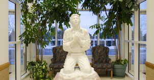 The Boy Joseph Statue in the Hinckley Building.