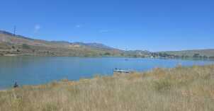 Devil Creek Reservoir just outside of Malad, ID