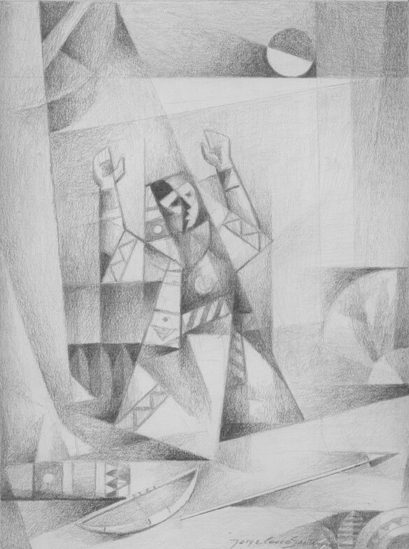 The Prayer of Enos, Graphite Study #2, 2019