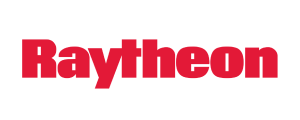 A logo for Raytheon.