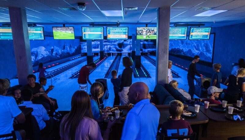 Strike Zone Bowling Alley on BYUI campus