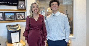 Sister Erickson and Jack Esplin