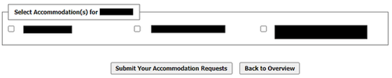 Step 2 of how to make a request