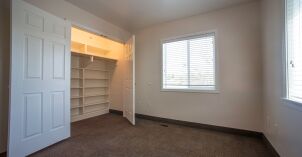 bedroom of an apartment in University Village