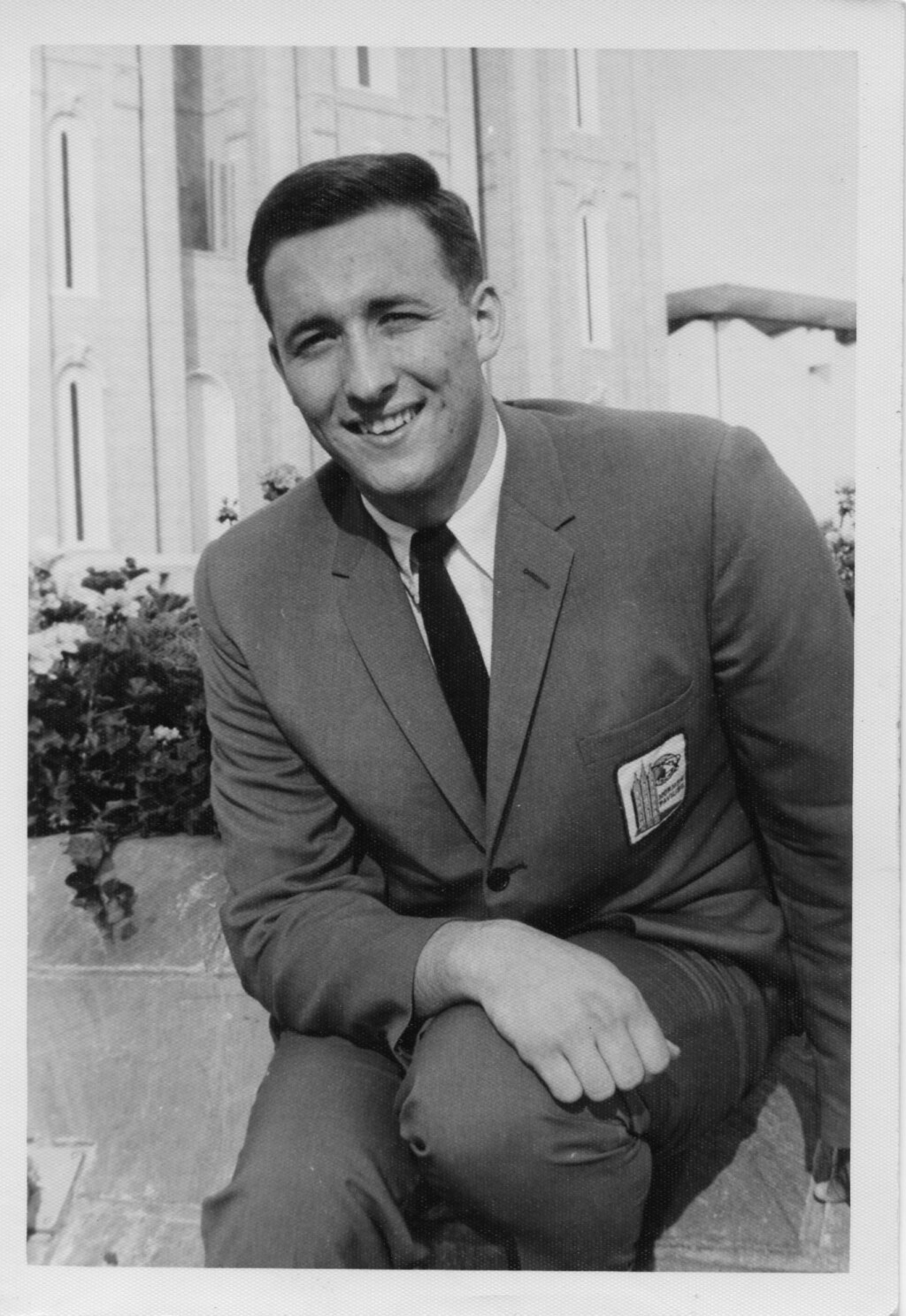 A portrait of Elder James Galovan