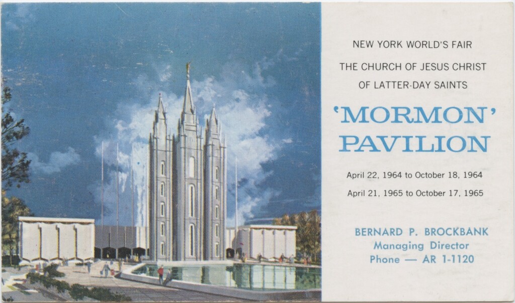 Mormon Pavilion Card