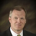 Photograph of Randall Kempton, director of the Collegiate Singers.