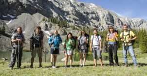Backpacking trip up Webber Creek trail to Webber Lake.