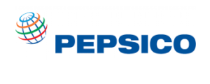 A logo for Pepsi Corporation.