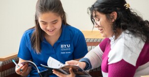 Student Mentor help other students learn about the programs offered by BYU-I