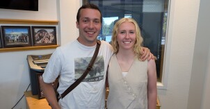 Connor McFarlane and Hannah Haneberg.