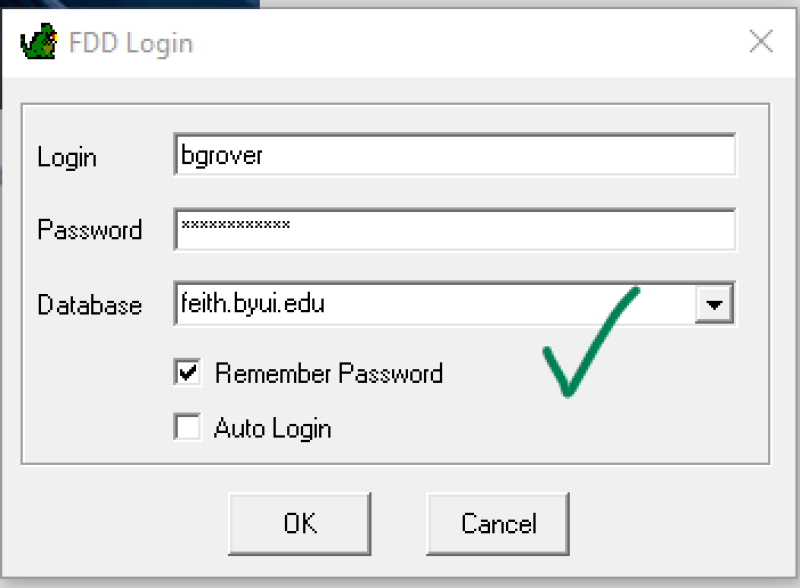 Correct Login