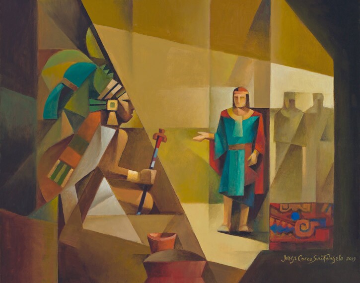 Art Thou That Great Spirit #1, Oil, 2019