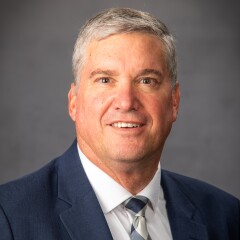 A portrait photo of Brian Page