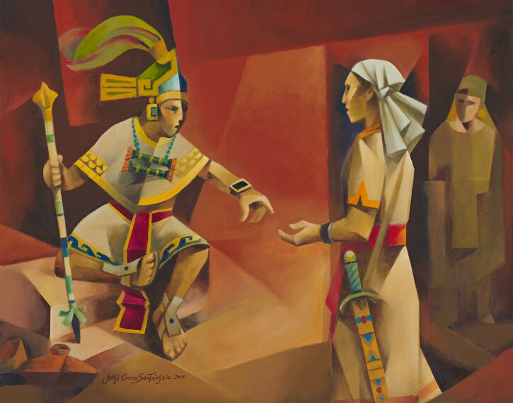 Art Thou That Great Spirit #2, Oil, 2019