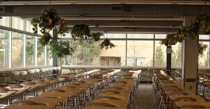 The empty testing center waits for students to fill its seats