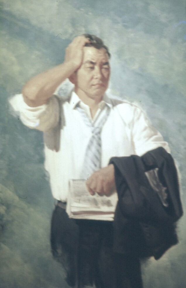Japanese Mural Man's Search for Eternal Happiness