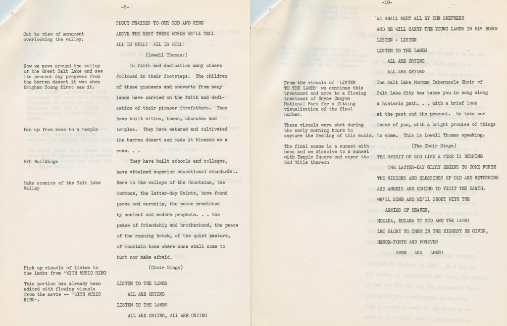 The Morning Breaks pgs 9,10