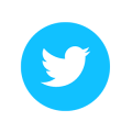 Twitter icon round