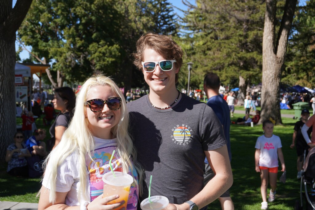 Two BYU-Idaho Students at Experience Rexburg 2023