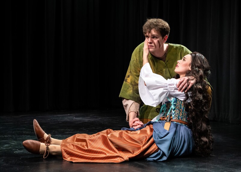 Theatre promotional photos for upcoming drama production "The Hunchback of Notre Dame"