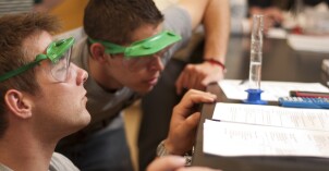 Kendall Peck's Chemistry 105 class