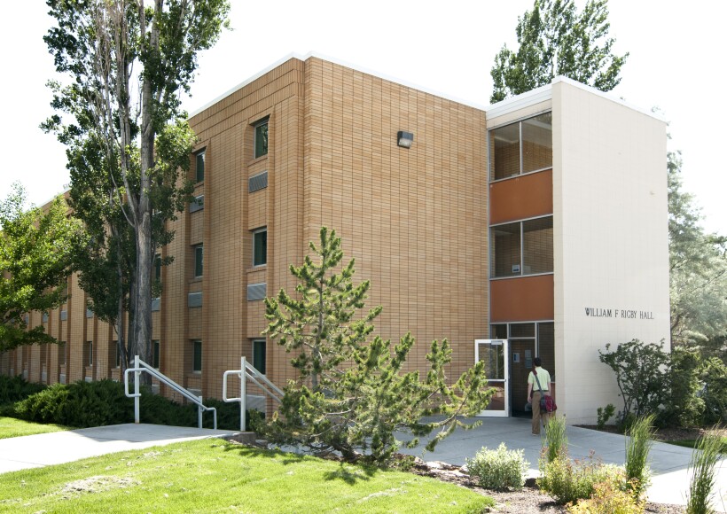 The William H. Rigby Hall on the BYU-Idaho campus houses the Lost and Found Office.