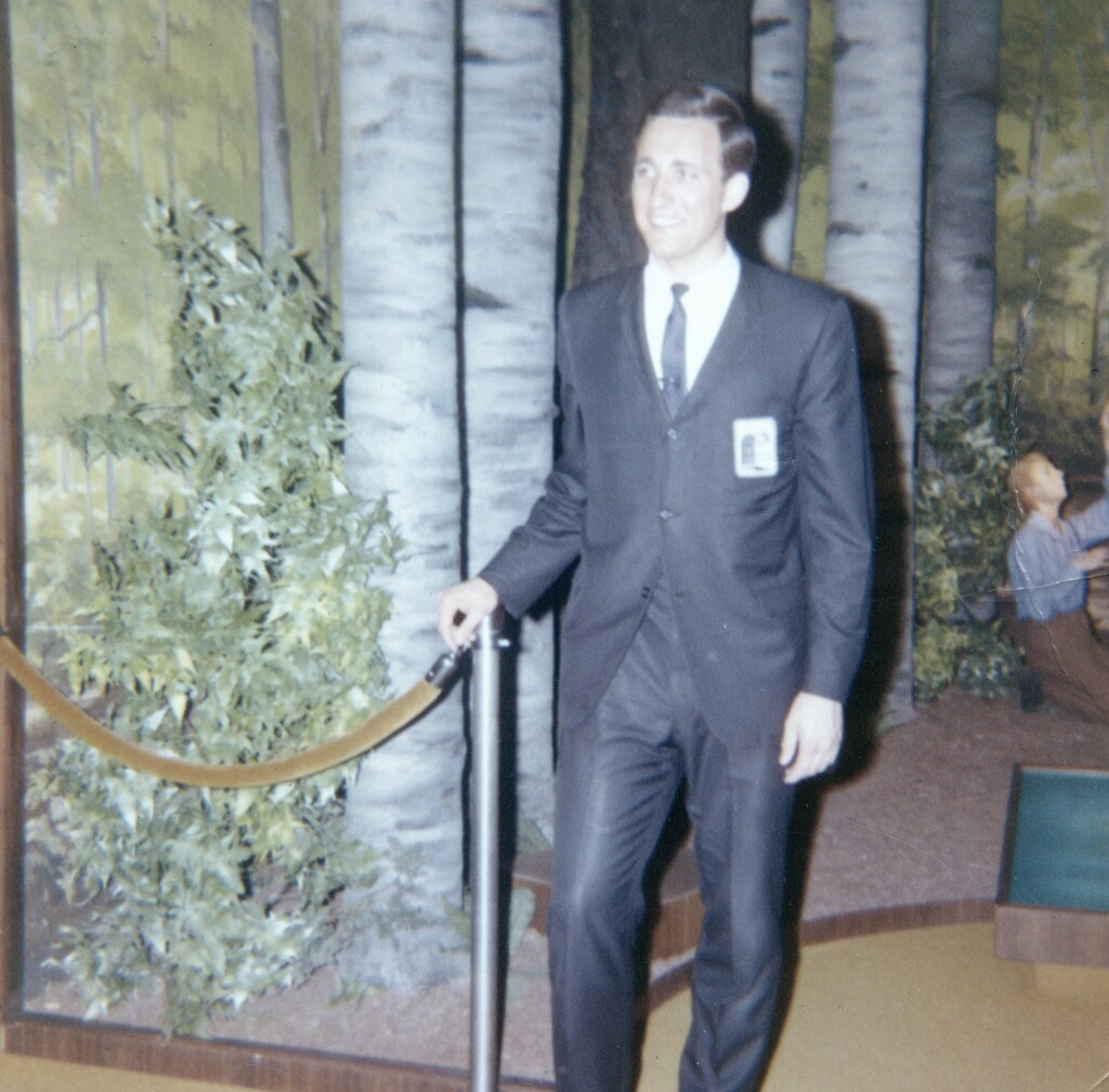 Pavilion- In Front of J.S. Diorama-May 1965 (Taken by a member and later given to me)