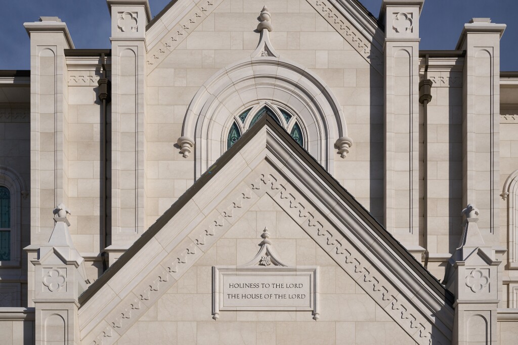 Details of the Utah Taylorsville Temple