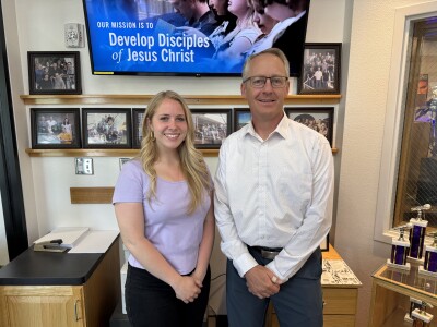 Mattie Johnson and Casey Puzey