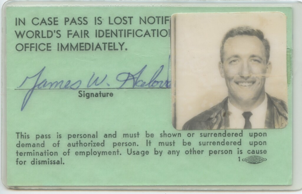 World Fair ID front