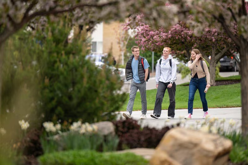 Students gather to the I-Center on BYU-Idaho campus in Rexburg, Idaho, to hear a devotional message from Elder Kevin G. Brown, a General Authority Seventy, on Tuesday, May 13, 2025