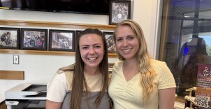 Libbie Brown and Mattie Johnson