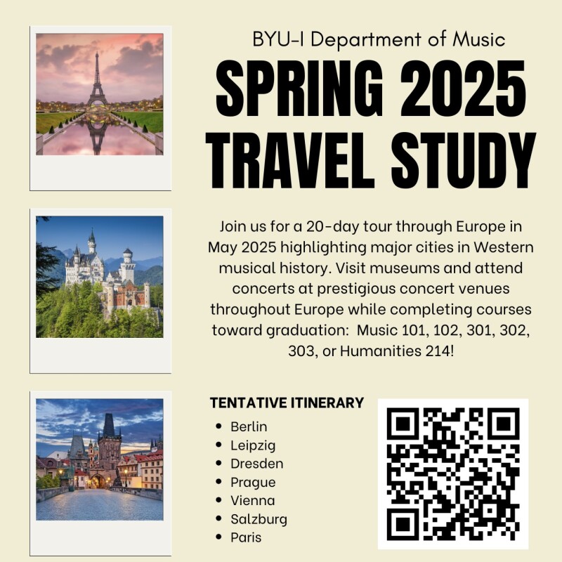 BYU-I Travel Study Poster - 1