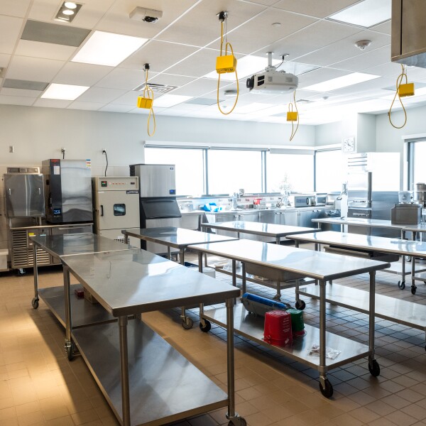 Food Science Labs Food Science Department in the Science and Technology Building