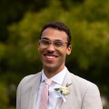 A photo of Dallin Obeng, 2022 Winter semester Ezra Taft Benson Award winner
