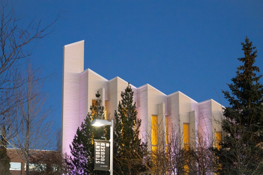 Campus in Blue Hour - Jan 2024