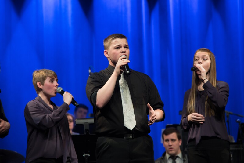 BYU-Idaho Sound Alliance & Vocal Union performing "A Night at the Swing Club"