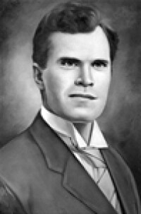 Drawn photo of Ezra C. Dalby.