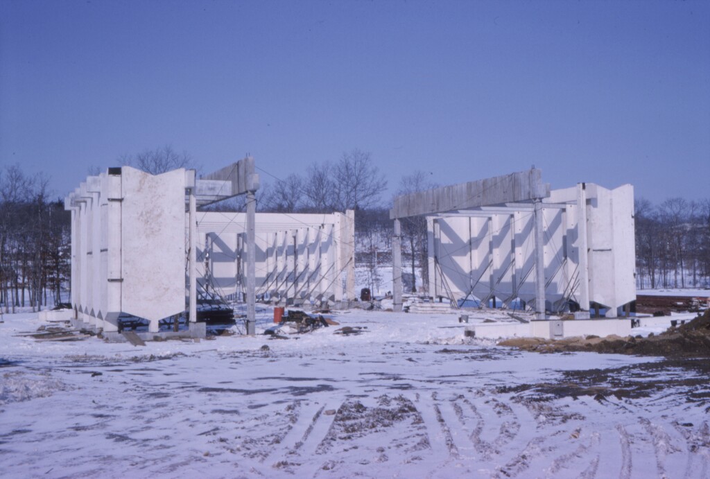 Plainview NY Stake Center Under Construction- Dec. '65