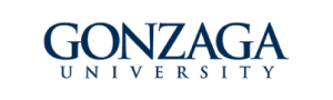 A logo for Gonzaga University.