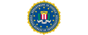 A logo for the Federal Bureau of Investigation (FBI).