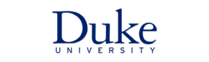 A logo for Duke University.