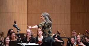 University Orchestra presents panamania. Conducted by Rebecca Roesler.