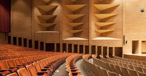 Barrus Concert Hall in the Eliza R. Snow Building.