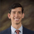 A photo of Joshua Guerra, 2022 Spring semester Ezra Taft Benson award winner