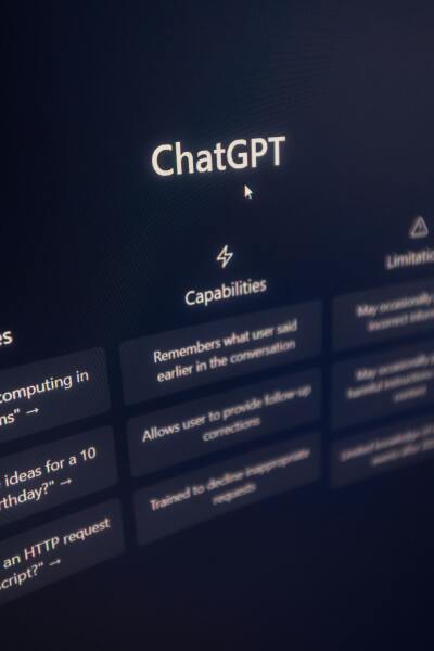 Chat GPT stock photo