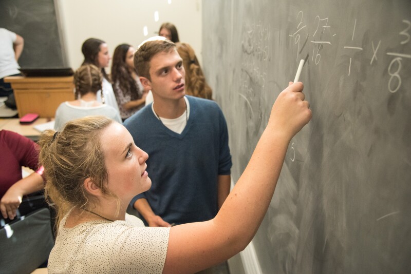 Denae Romrell teaches Math for the Real World at BYU-Idaho.