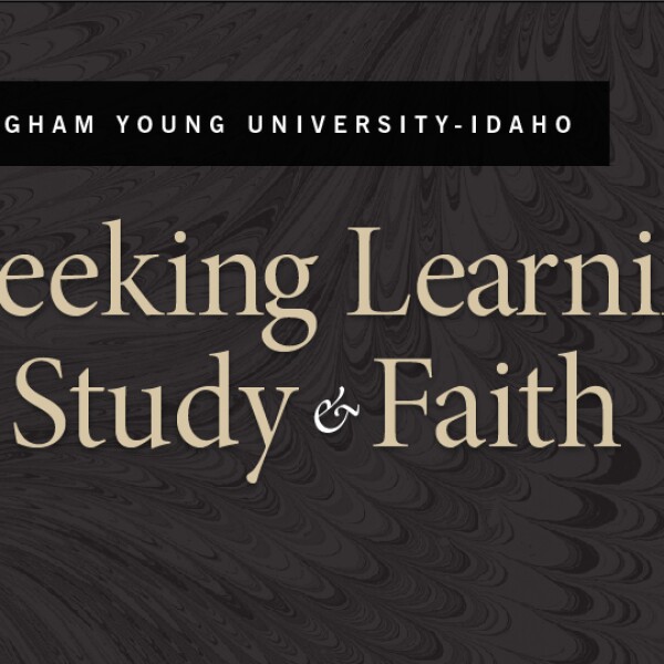 Seeking Learning by Study & Faith