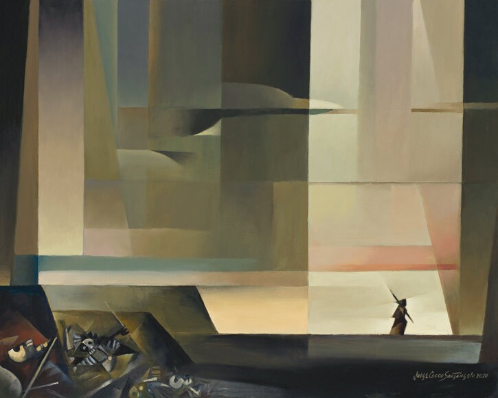 Coriantumr the Last Jaredite, Oil, 2020